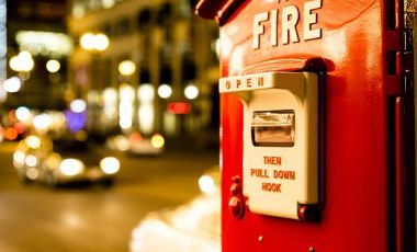 火災警報防止距離